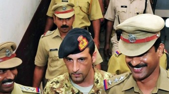 Costalli (Mcl): “Intollerabile arresto dei due maro’ in India"